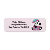 Panda Return Address Labels (Voorkant)