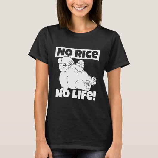 Panda Rice Filipijnen T-shirt (Voorkant)