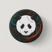 Panda Ronde Button 3,2 Cm (Voorkant)