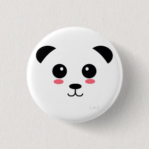  Panda Ronde Button 3,2 Cm