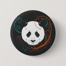 Panda Ronde Button 5,7 Cm