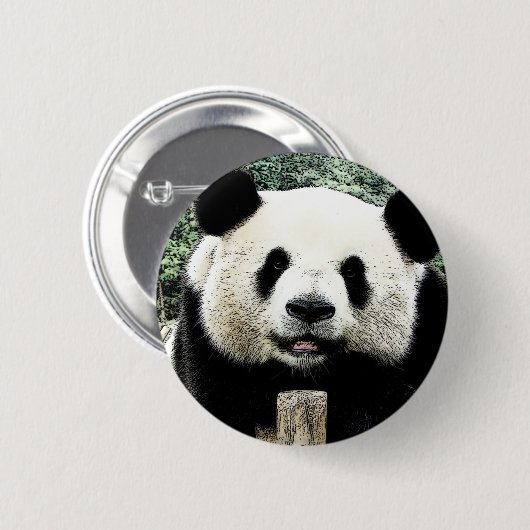 Panda Ronde Button 5,7 Cm (Voorkant /achterkant)