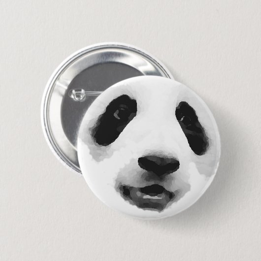 Panda Ronde Button 5,7 Cm (Voorkant /achterkant)