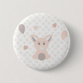 Panda Ronde Button 5,7 Cm (Voorkant)