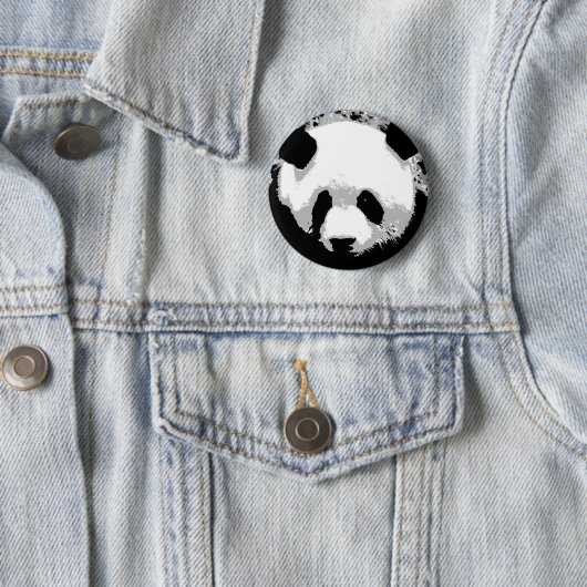 Panda Ronde Button 5,7 Cm (In situ)
