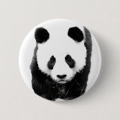 Panda Ronde Button 5,7 Cm (Voorkant)