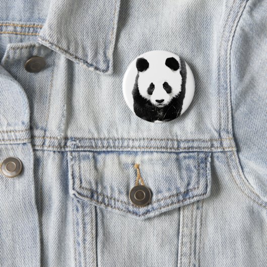 Panda Ronde Button 5,7 Cm (In situ)