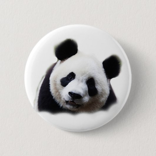 Panda Ronde Button 5,7 Cm (Voorkant)