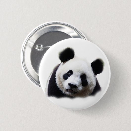 Panda Ronde Button 5,7 Cm (Voorkant /achterkant)