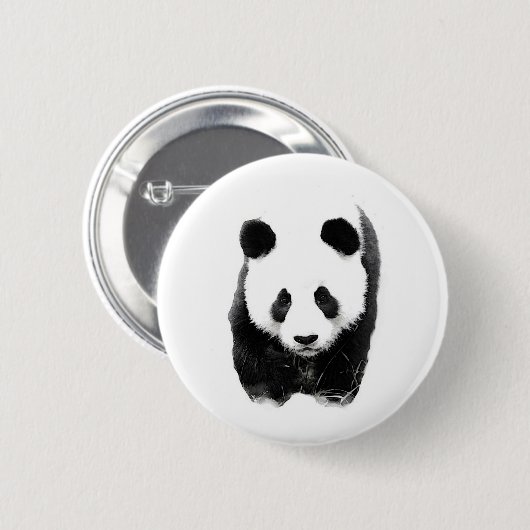Panda Ronde Button 5,7 Cm (Voorkant /achterkant)