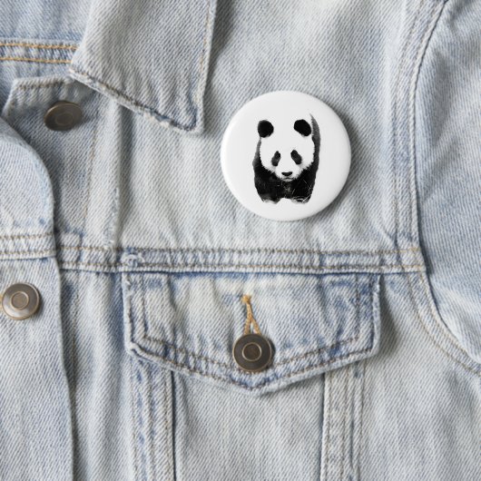 Panda Ronde Button 5,7 Cm (In situ)
