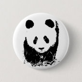 Panda Ronde Button 5,7 Cm (Voorkant)