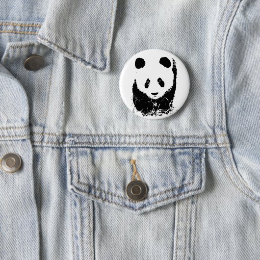 Panda Ronde Button 5,7 Cm (In situ)