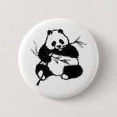 Panda Ronde Button 5,7 Cm (Voorkant)