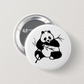 Panda Ronde Button 5,7 Cm (Voorkant /achterkant)