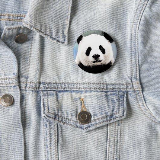 Panda Ronde Button 5,7 Cm (In situ)