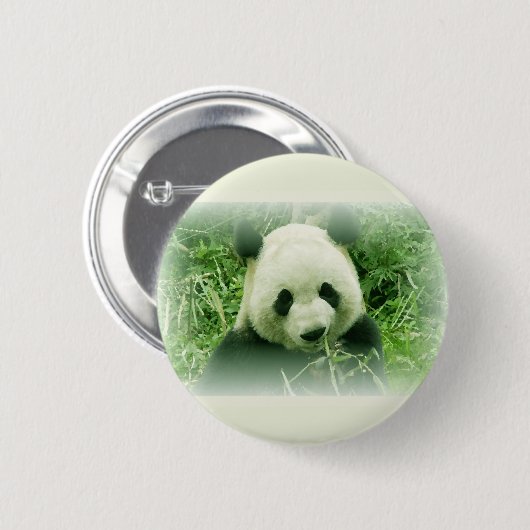Panda Ronde Button 5,7 Cm (Voorkant /achterkant)