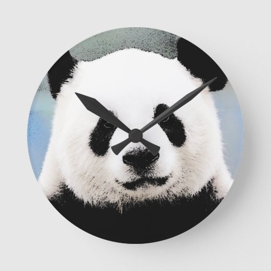 Panda Ronde Klok (Voorkant)