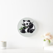 Panda - ronde klok (Huis)