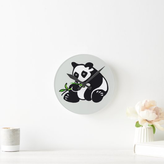 Panda -  ronde klok (Huis)