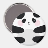 PANDA RONDE MAGNEET (Voorkant / Achterkant)