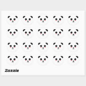  Panda Ronde Sticker (Vel)