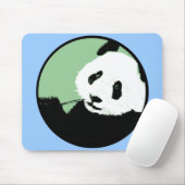panda. Saaie cirkel. Muismat (Met muis)