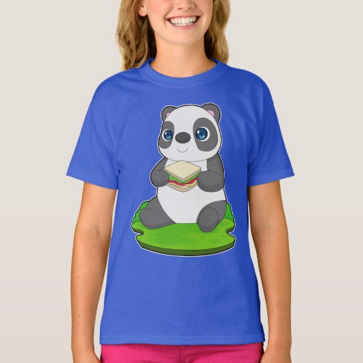 Panda Sandwich T-shirt (Voorkant)