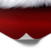 Panda Santa Claus Portrait | AI Art Poster (Hoek)