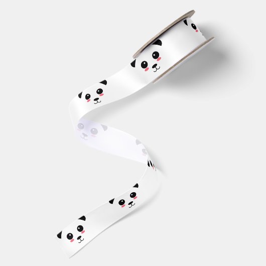 Panda Satijnen Lint (Achterkant)