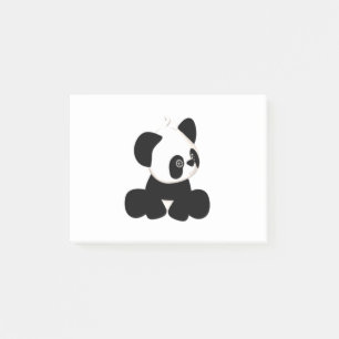 Panda schattig ontwerp post-it® notes