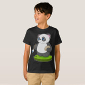 Panda Schilderij Penseel T-shirt (Voorkant volledig)
