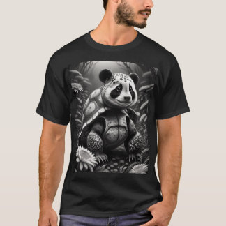Panda schildpad mythisch wezen t-shirt