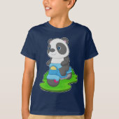 panda-scooter t-shirt (Voorkant)