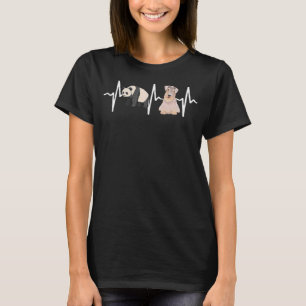 Panda Sealyham Terrier Hartslag Hond T-shirt