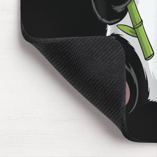 Panda Shirt Adult Kids Men Women Panda Bear Costum Muismat (Hoek)