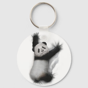 Panda Shirt Humoureuze grafische T-Shirt Gifts Sleutelhanger