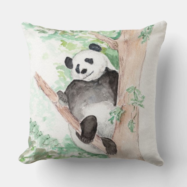 Panda, Sierkussen uithangen (Voorkant)