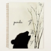 Panda Silhouette Planner (Voorkant)