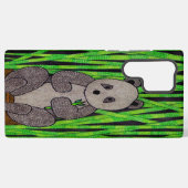 Panda (single) - Samsung Case Galaxy Hoesje (Achterkant horizontaal)
