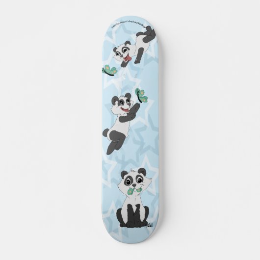 Panda Skateboard (Voorkant)
