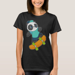 Panda Skateboard T-shirt