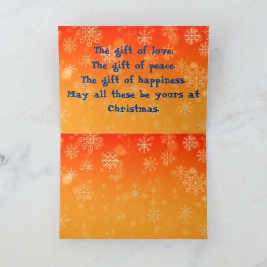 Panda Skateboarder Kerstontwerp Kaart (Binnen)