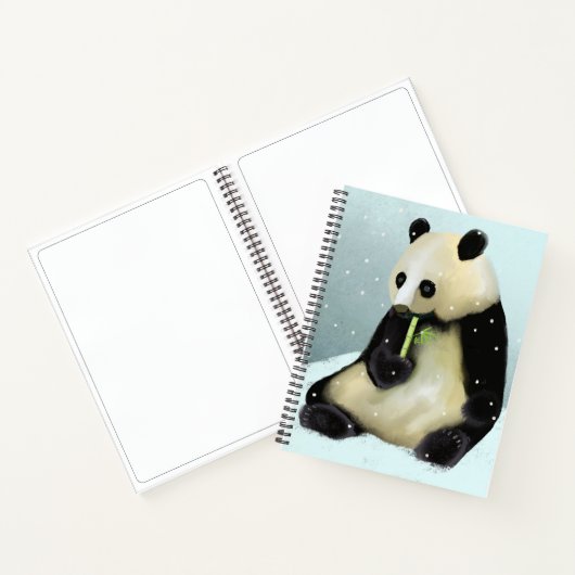 Panda Sketch Journal Notitieboek (Binnen)