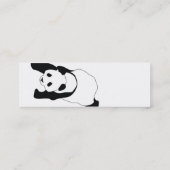 Panda - Skinny Mini Visitekaartje (Achterkant)