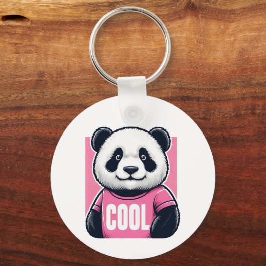 Panda Sleutelhanger (Achterkant)