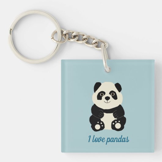 Panda Sleutelhanger (voorkant)