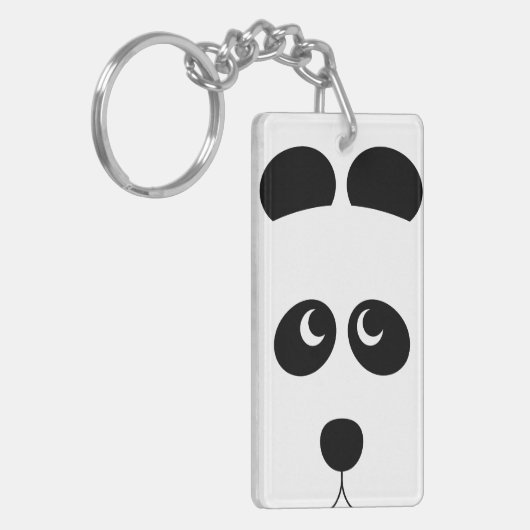 Panda. Sleutelhanger (Voorkant Links)