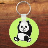 Panda sleutelhanger Green (Voorkant)