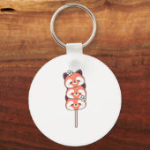Panda-sleutelhanger – Schattig en Elegant Design Sleutelhanger (Achterkant)